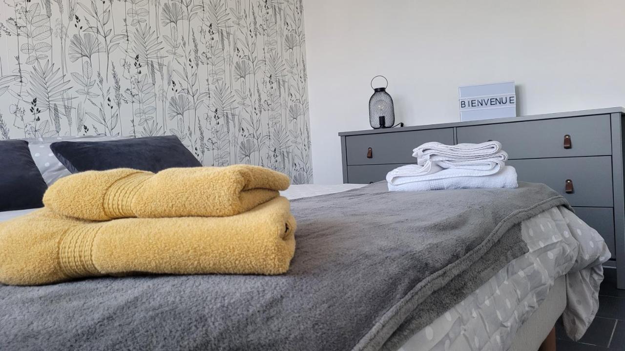 Grande chambre avec salle de bain privée Le Mans Esterno foto